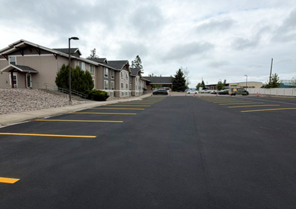 Concrete landscaping border & edging in Kalispel Montana Flathead Valley